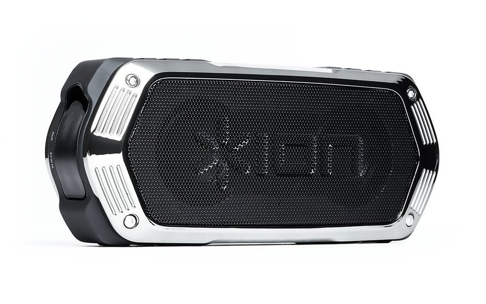 ION Audio Aquaboom | Waterproof Stereo Bluetooth Speaker with Built-in Microphone & Rechargeable Battery (10W) N2