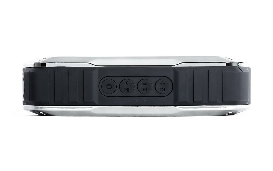 ION Audio Aquaboom | Waterproof Stereo Bluetooth Speaker with Built-in Microphone & Rechargeable Battery (10W) N4