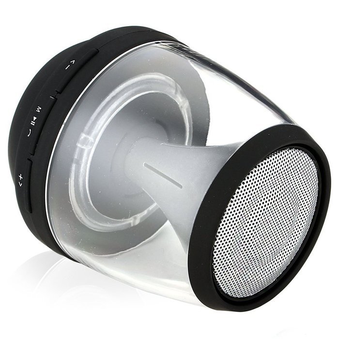 MOUSAI VS18 Portable Wireless Bluetooth Speaker Super Bass Build-in FM Radio,AUX,MIC,TF Card Slot(Black) N5
