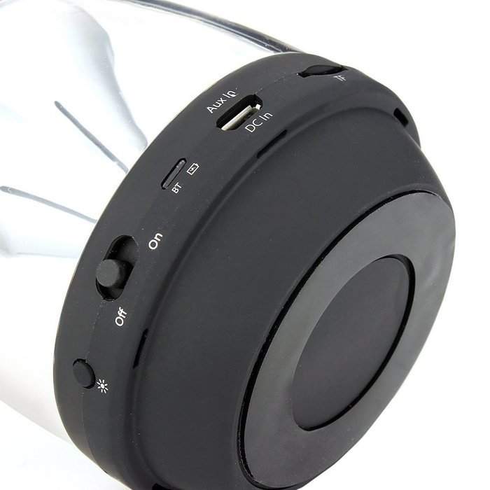 MOUSAI VS18 Portable Wireless Bluetooth Speaker Super Bass Build-in FM Radio,AUX,MIC,TF Card Slot(Black) N6
