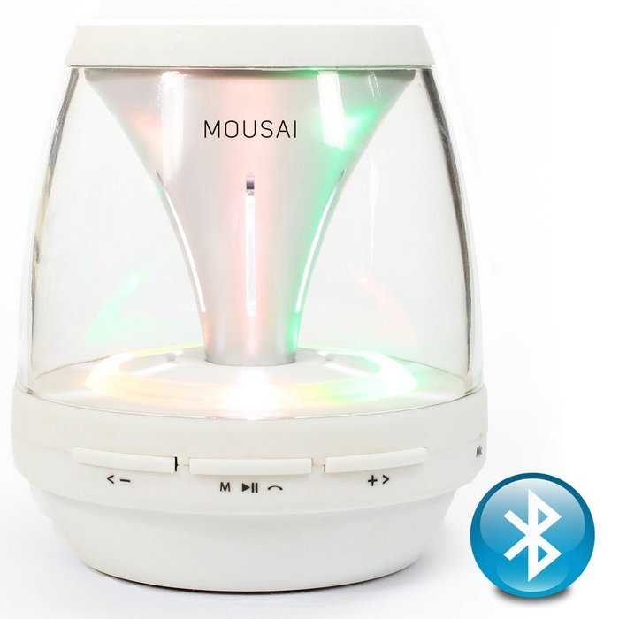 MOUSAI VS18 Portable Wireless Bluetooth Speaker Super Bass Build-in FM Radio,AUX,MIC,TF Card Slot(Black) N8