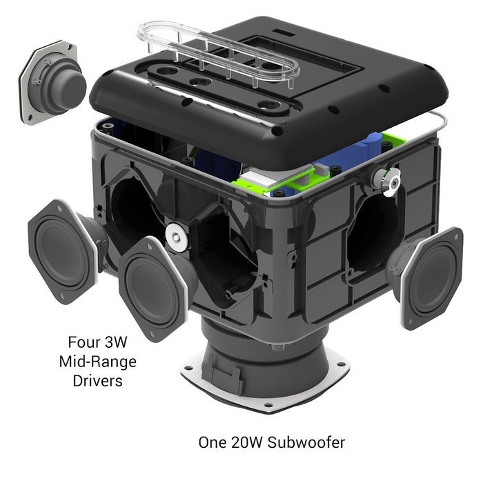 PCT Brands Lyrix Out Loud - The Ultimate Bluetooth Outdoor Party, Tailgate Speaker N2