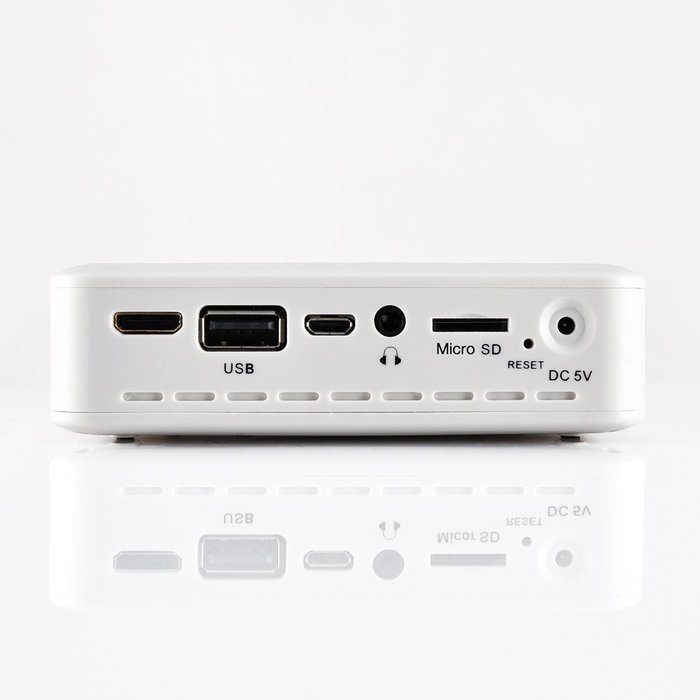 Pyle Smart Mini Pocket Portable Projector with Built-In Android PC, Speakers, Bluetooth Connectivity, Wi-Fi Access... N4
