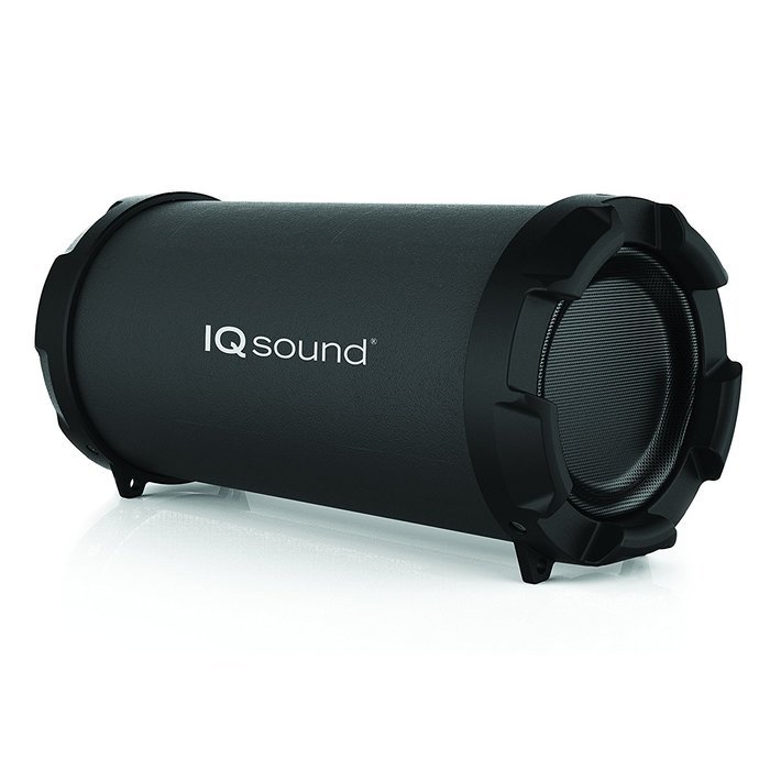 SuperSonic IQsound Wireless Bluetooth Portable Outdoor Speaker, Black