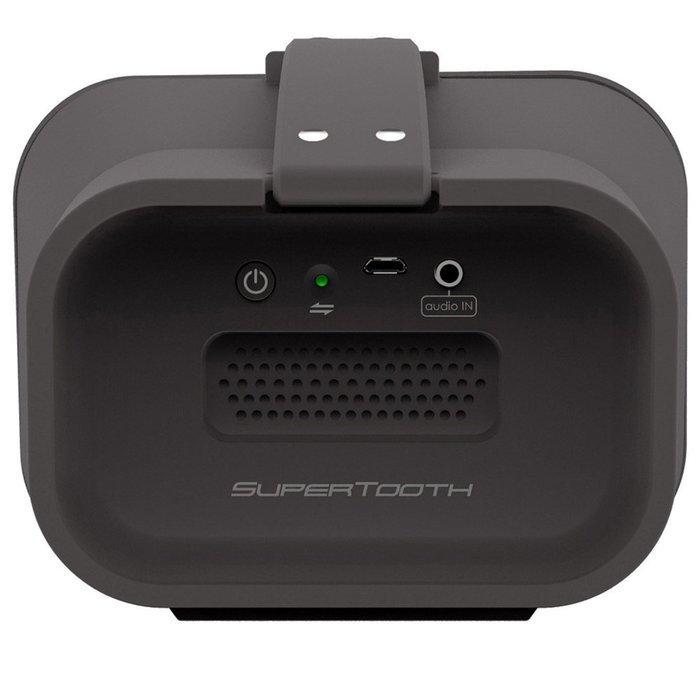 SuperTooth D4 Bluetooth Stereo Speaker - Retail Packaging - Stone Grey N5