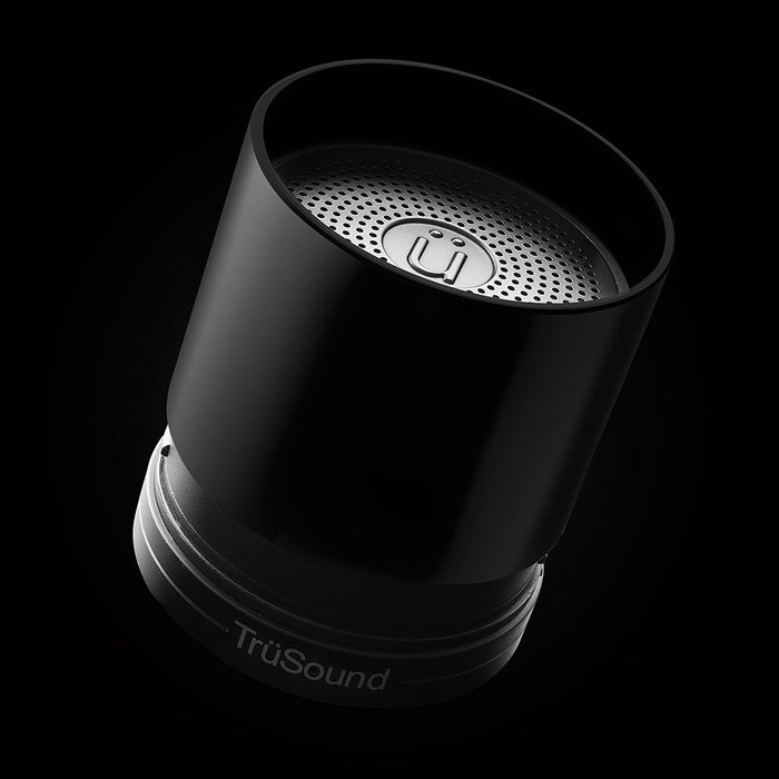 Tr&uuml;sound Wireless Bluetooth Speaker, CSR 3.0 Bluetooth Speaker Phone, Glossy Black N2