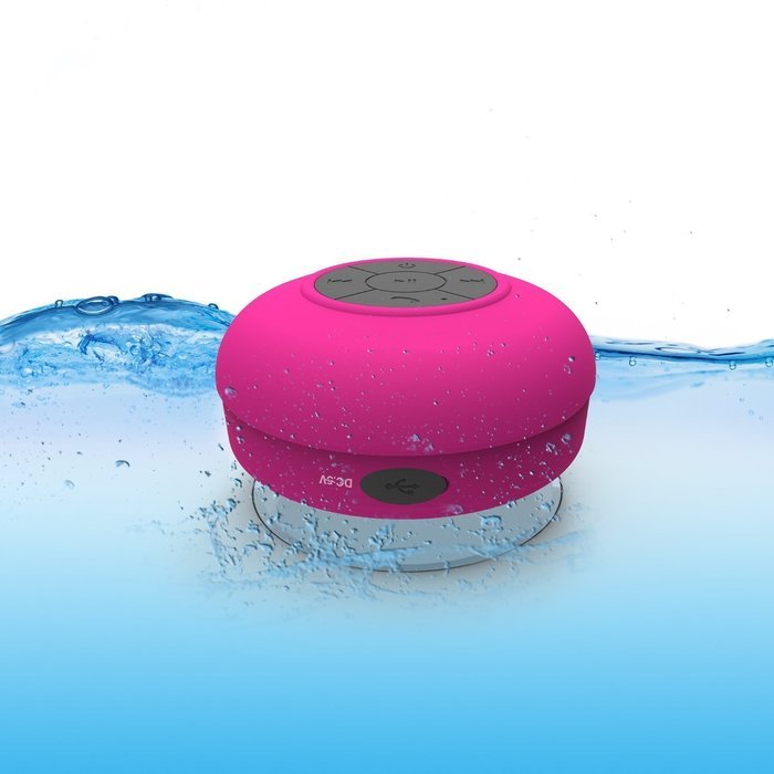 [KAMII] Waterproof Bluetooth Portable Audio System Bluetooth Wireless Waterproof Speaker with Built-in Mic (Black) N8