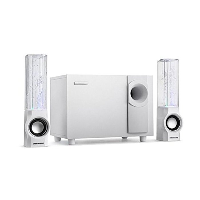 CREATESTAR Fountain Water Dance Speaker subwoofer 2.1 Creative Desktop PC Multimedia Wireless Bluetooth CSR 4.0... N7