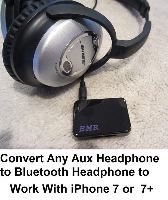 BMR Bluetooth A2DP Wireless Portable Transmitter (Connect to 3.5mm Audio Devices, Pair with Bluetooth Receiver... N16