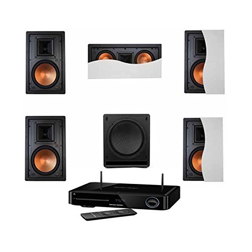 Klipsch R-3650-WII In-Wall System #14-Harman Kardon BDS-580BQ 5.1