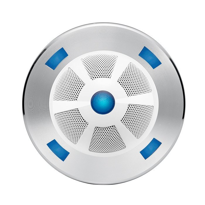 B4M ORB-Ice Silver Portable Wireless Bluetooth 4.1 Floating Sound Levitating Maglev Speaker (NFC)
