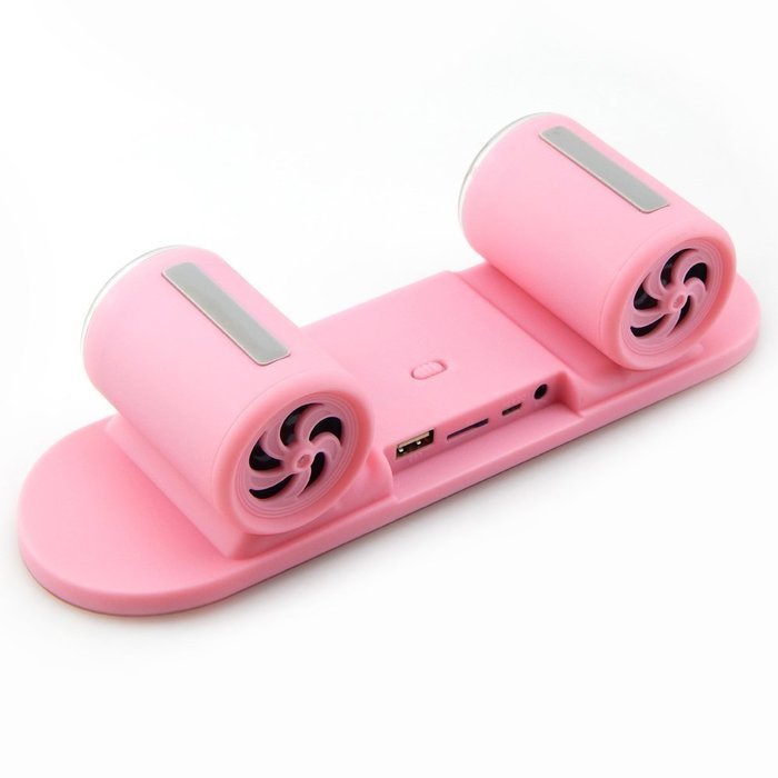 ER CHEN(TM) Scooter Bluetooth 3.0 Wireless Speaker with Led Light,Skateboard Stereo Speakers Portable MP3 Player... N20