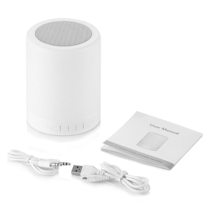 Kings & Queens Wireless Portable Multifunctional Bluetooth Speaker with Smart Touch LED Mood Lamp, Muisc Player... N6