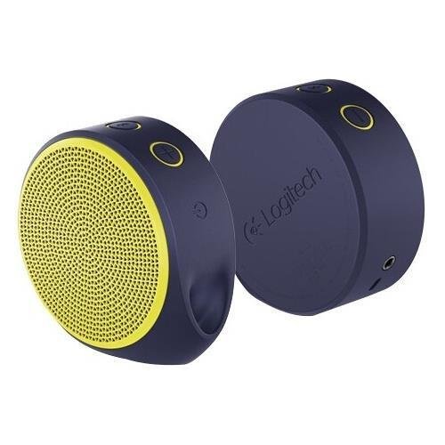 Logitech 984-000361 X100 Speaker System - Wireless Speaker(s) - Yellow- 30 ft - USB