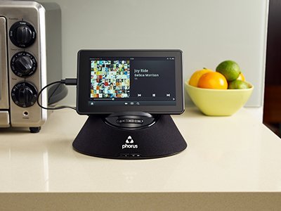 Phorus PS1 Speaker with Multi-Room Wireless Audio Streaming N5