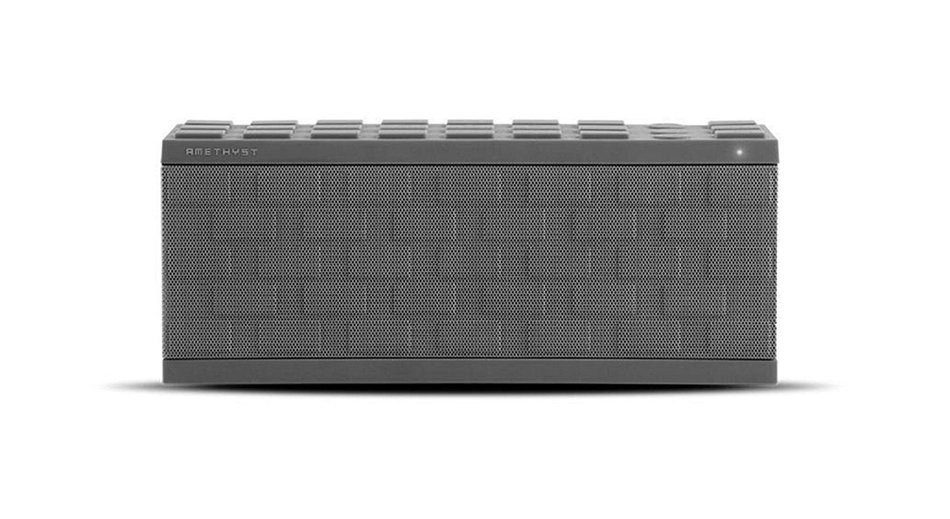 Amethyst Innovations M175GR Portable Bluetooth Speaker, Gray