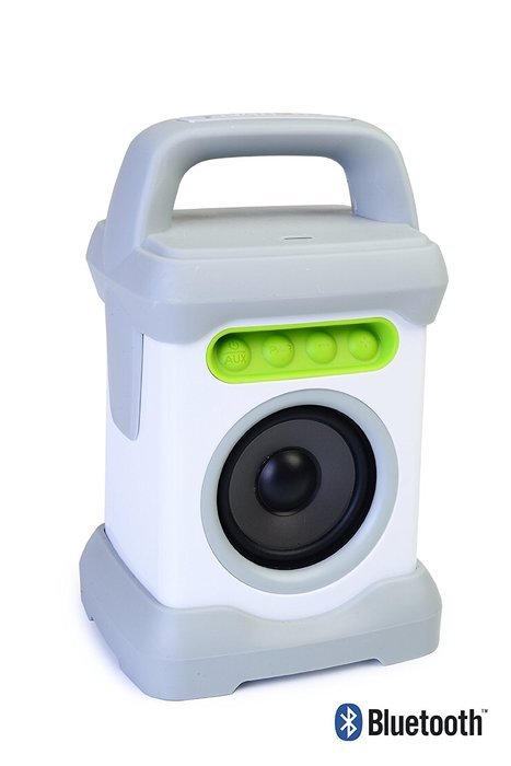 Ivation Bluetooth Waterproof Wireless Speaker for Music, Radio & Podcasts - Perfect in Shower, at the Beach, Bath... N8