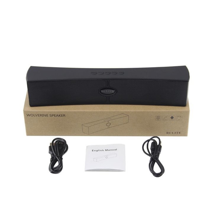 RCLITE Bluetooth Portable Wireless Surround Sound Speaker,Stereo Speaker,high definition audio,Built-in Microphone... N6