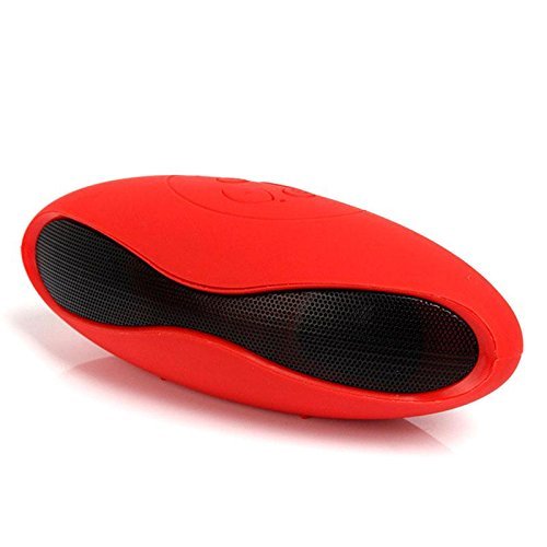 YOUNGFLY Portable Fashionable Wireless Bluetooth Super Bass Rugby Speaker Mic For Samsung iPhone iPad,Black N8