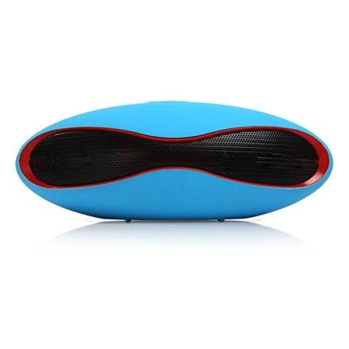 YOUNGFLY Portable Fashionable Wireless Bluetooth Super Bass Rugby Speaker Mic For Samsung iPhone iPad,Black N10