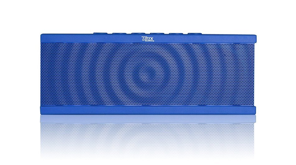 Liztek PSS-100 Portable Wireless Bluetooth Speaker with Built in Speakerphone, 10 Hour Rechargeable Battery (Black) N6