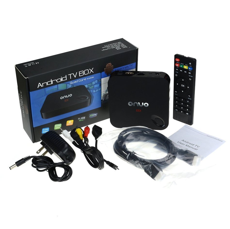 ONVO MXIII android tv box Mini PC 4K google android 4.4.2 Amlogic S802 Quad-Core 2GB/8GB Airplay Miracast DLNA... N5