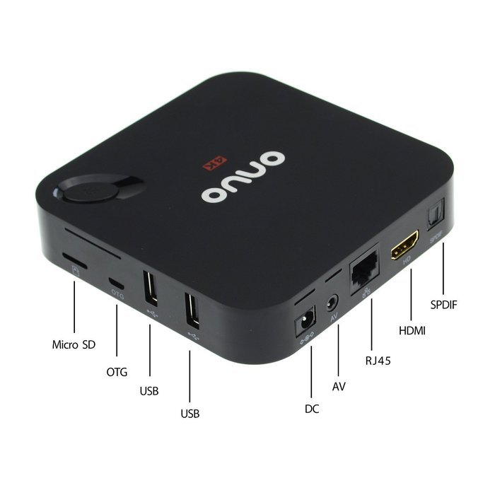 ONVO MXIII android tv box Mini PC 4K google android 4.4.2 Amlogic S802 Quad-Core 2GB/8GB Airplay Miracast DLNA... N6