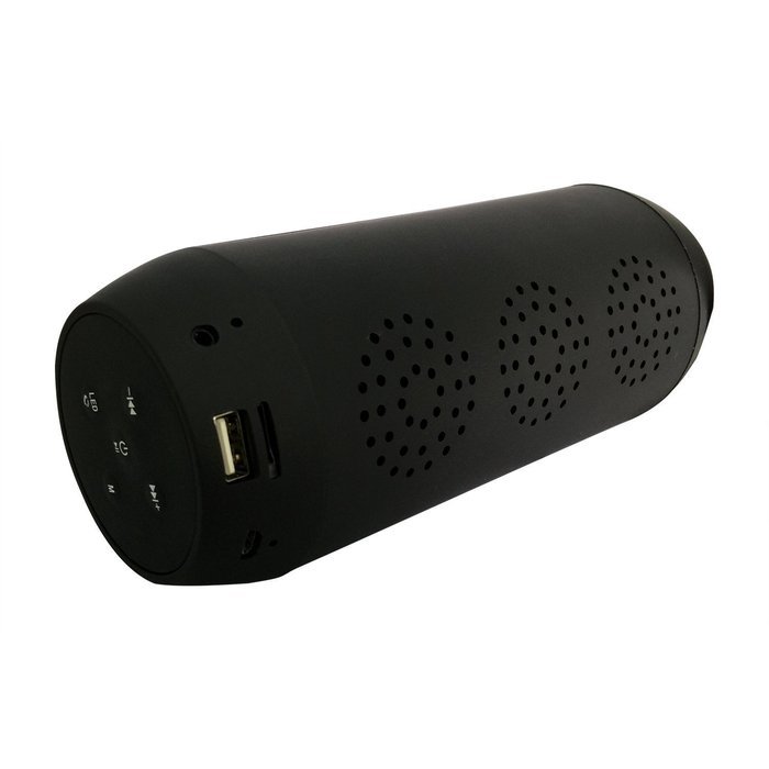 Music Speaker Bluetooth Wireless LED Flash Light Portable Stereo Sound Player JHW-V518, Black N2