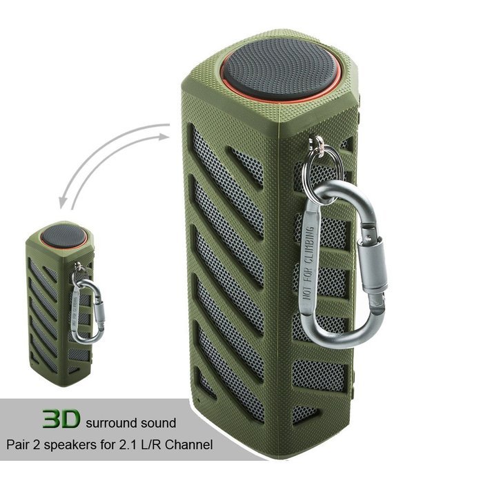 Hapyia Wireless Bluetooth Speaker - Yellow N7