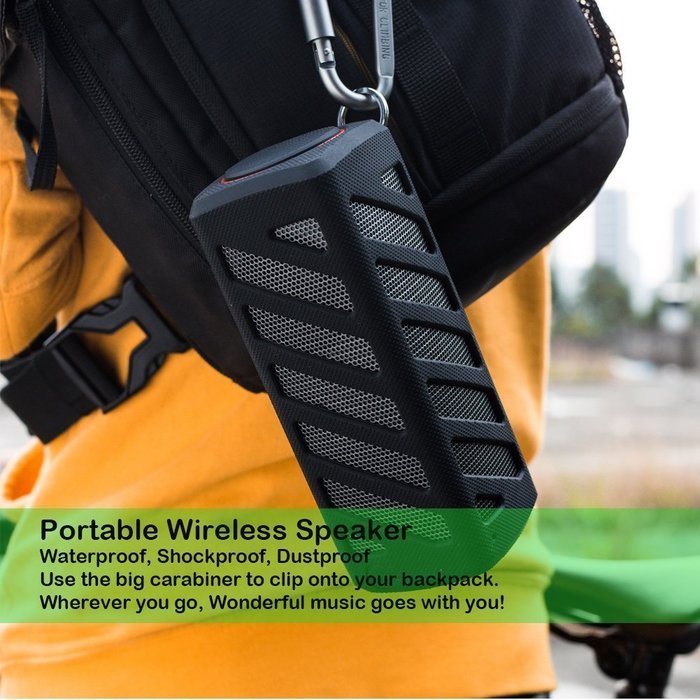 Hapyia Wireless Bluetooth Speaker - Yellow N18