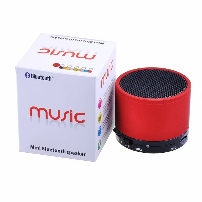Bluetooth Wireless LED Speaker Mini Super Bass Portable for Iphone Samsung Pc Built-in Mp3 Player Supporting to... N4