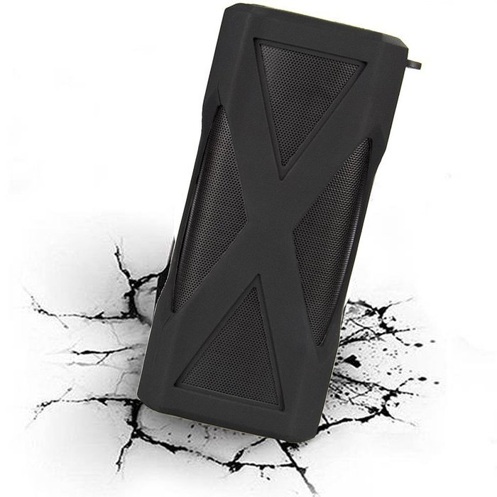 E XiuGe Waterproof Sport Speaker Portable Wireless Speaker with 4000mAh Rechargeable Power Bank/ Mic Function... N5
