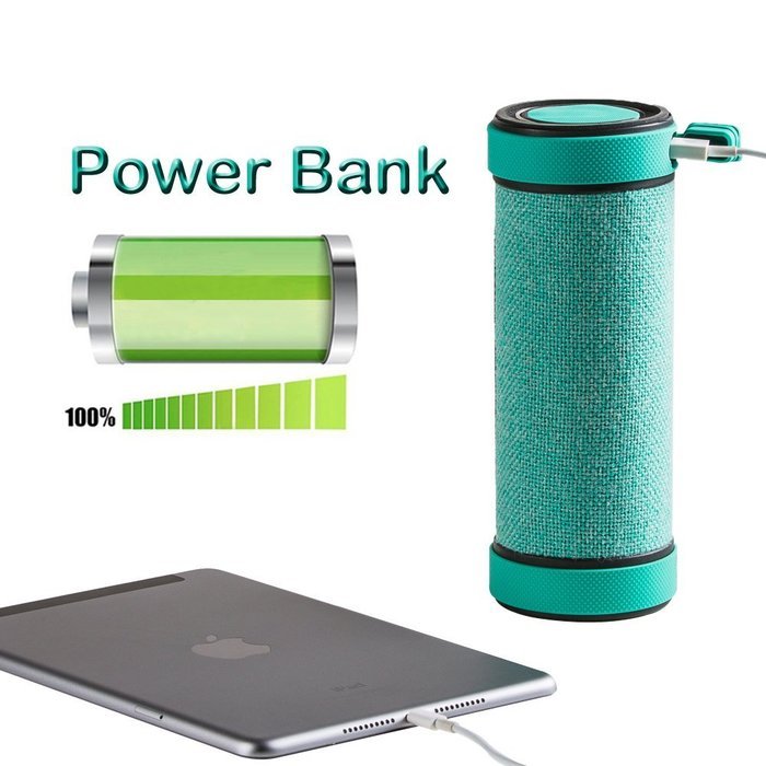 GGSDY Portable Wireless Bluetooth Speaker, 360 degree and 3D Stereo Surround Sound, Up to 18 Hours Playback Time... N26