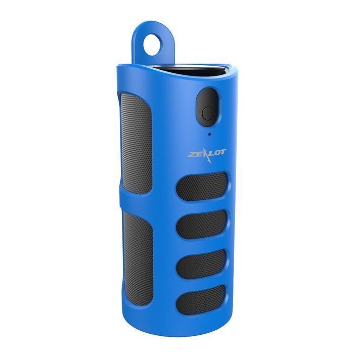 ZEALOT S8 Portable Wireless Bluetooth Speaker with Sling Cover (Gray) N8