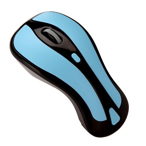 Kingzer 2.4G RF 360&iexcl;&atilde;6D Gyroscope Air Mouse Optical Mouse for PC Android TV Box BL + B N3