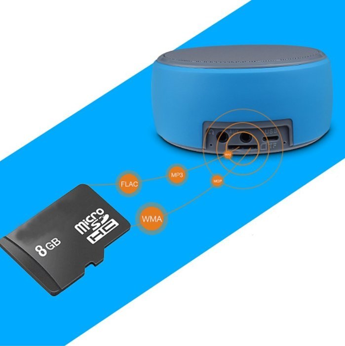 Egmy&reg; HZ-668 Newest Fashion New Portable Pillow Speaker for MP3 MP4 CD Subwoofer Portable Wireless Bluetooth Speaker... N4
