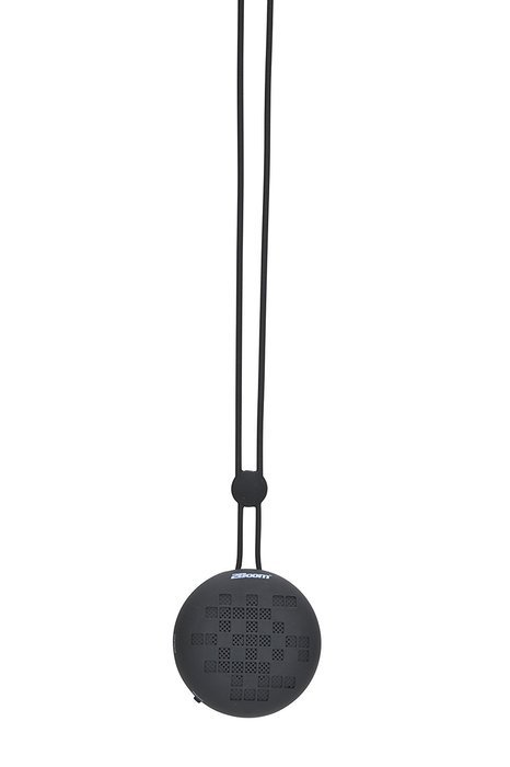 2BOOM Eco Go Mini Wireless Speaker FM Radio Neckband Portable mp3 Microphone Black