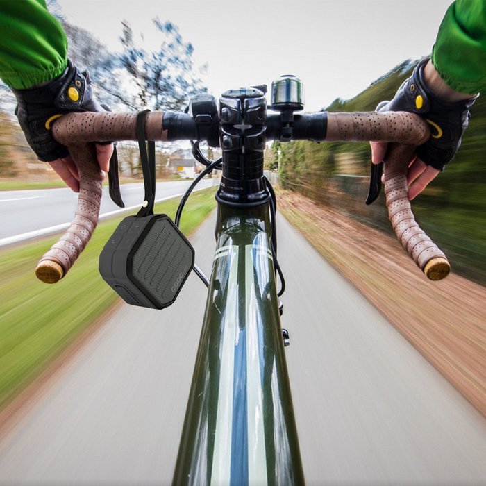 CRDCsmart Bluetooth Speakers Wireless Portable Rechargeable 800mAh Battery Play For 6 Hour Single Channel 5W Sport... N11