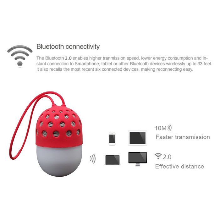 JS-BASE Mini Portable Wireless Bluetooth Speaker Colorful Lights,IPX4 Waterproof, Sport Loudspeakers Stereo,Built... N4