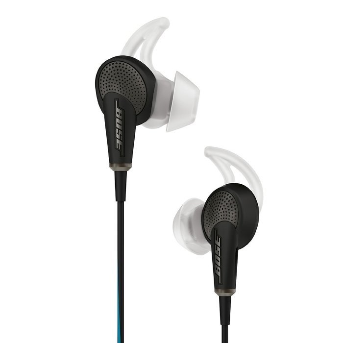 Bose QuietComfort 20 In-ear Noise Cancelling Headphones for Apple Devices, Black w/ SoundLink Mini II Carbon &... N3