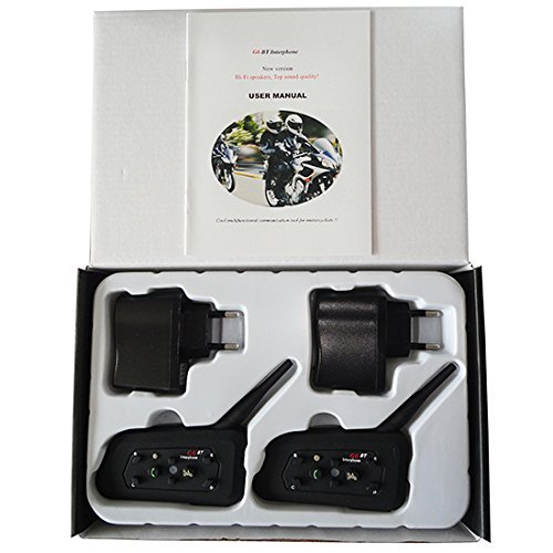2XG6 6 riders BT interphone bluetooth helmet intercom with Hi-Fi speakers N4