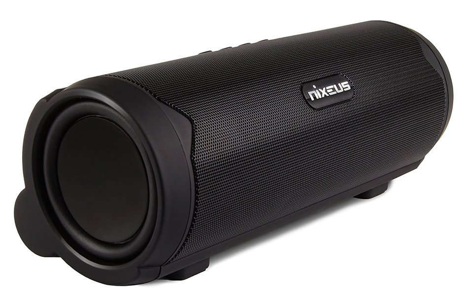 Nixeus ARC 4.0 Ultra-Portable Bluetooth 4.0 Wireless Speaker with aptX, Internal USB Power Bank, Built in Speakerphone...