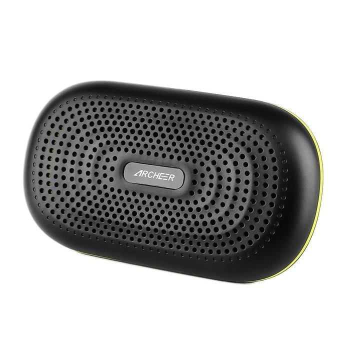 ARCHEER Portable Wireless Bluetooth Shower Speakers With 3000mAh Power Bank External Battery Charger, Bulit-in...