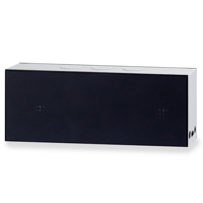 August SE30 Portable Bluetooth Speaker - Compact Wireless SoundBar with 3.5mm in and Rechargeable Battery (Gray...
