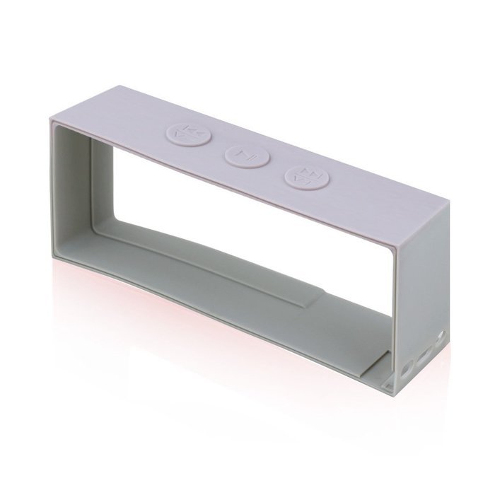 August SE30 Portable Bluetooth Speaker - Compact Wireless SoundBar with 3.5mm in and Rechargeable Battery (Gray... N30