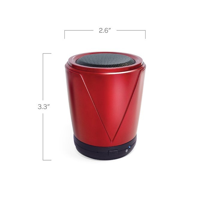 AT&T Hot Joe Portable Wireless Speaker for Smartphones - Retail Packaging - White N14