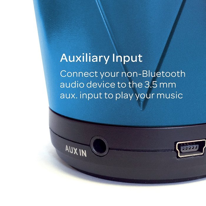 AT&T Hot Joe Portable Wireless Speaker for Smartphones - Retail Packaging - White N18