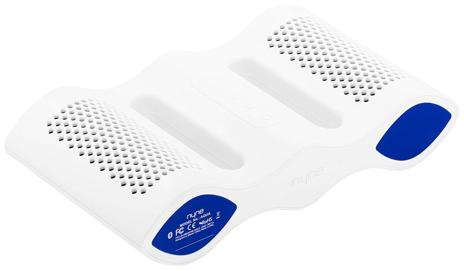 NYNE Aqua IPX7 Rated Waterproof Floating Portable Bluetooth Speaker with Built in Hands free Microphone (Grey... N10
