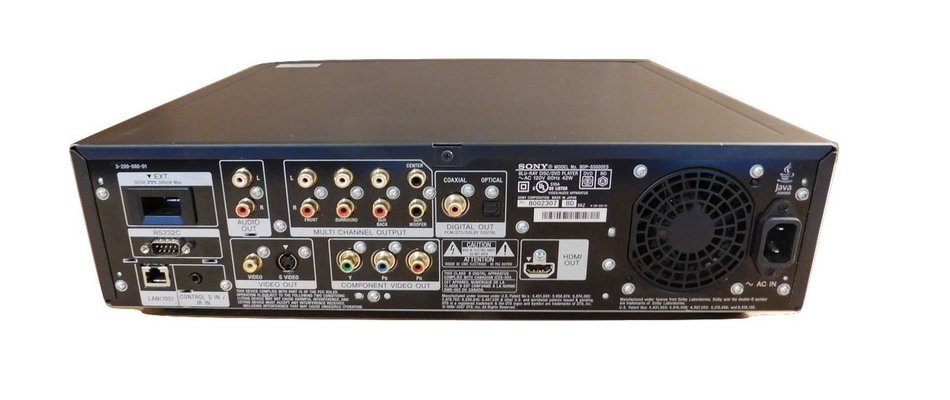 Sony HD 1080p Blu-ray DVD Disc Player - BDP-S5000ES N4