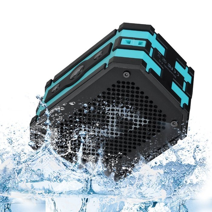 Mpow Portable Bluetooth Speakers Wireless with Extral 1000 mAh Emergency Power Bank for Outdoor or Shower N8